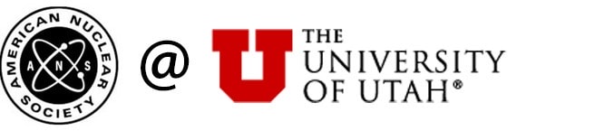 The American Nuclear Society at The University of Utah Logo